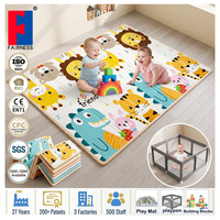 Fairness Premium Extra 1cm/2cm Haute Densité Écologique Sans Odeur Approuvé ASTM CPC Matelas de Crèche XPE Réversible Imperméable Antidérapant