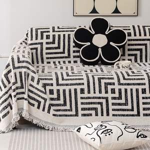 Housse de <span class=keywords><strong>canapé</strong></span> de style boho <span class=keywords><strong>anti</strong></span>-rayures pour animaux de compagnie housse de <span class=keywords><strong>canapé</strong></span> <span class=keywords><strong>anti</strong></span>-salissures <span class=keywords><strong>anti</strong></span>-dérapantes housse de <span class=keywords><strong>canapé</strong></span> protecteur de meubles pour la décoration intérieure - Product Image 3