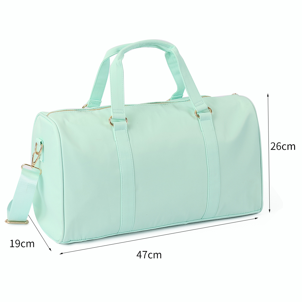 ★TOUT Y EST★ Weekender Duffle Bag Mint FA2401BG11MI Steve Madden Quilted Weekender Bag - Durable & Stylish