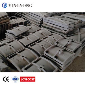 Offre Spéciale bas prix coulée verticale moulin broyeur à boulets concasseur doublure plaque du conseil dans l'industrie du ciment table de broyage doublure - Product Image 2