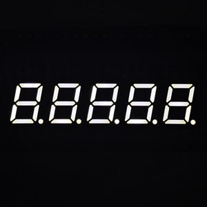 7 Segment LED <strong>Display</strong> 0.39 Inch 5 Digit White Light Numeric <strong>Display</strong> Low Power Long Lifespan <strong>Clock</strong> Instrument Direct Drive - Product Image 2