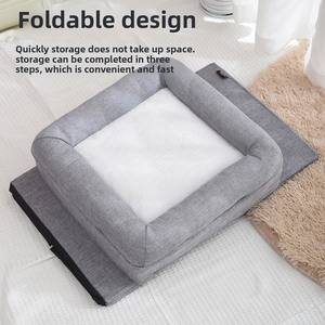 Ein MOQ das Katzen haus Benutzer definierte drei Schichten Pet <span class=keywords><strong>House</strong></span> Folding Warme Katzen klappe im Außen-und Innenbereich mit abnehmbarem Polster - Product Image 3