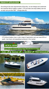 Batterie marine à décharge profonde OEM/ODM 300V 400V 500V 600V 100Ah 150Ah 230Ah pour bateaux de pêche – Vente directe usine - Product Image 3