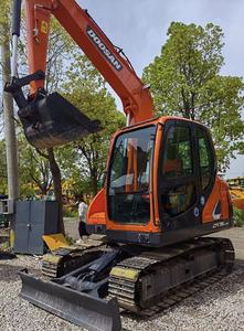 รถขุดขนาดเล็ก Doosan DX75 มือสอง ชั่วโมงการทำงานต่ำ พร้อมส่งออกทั่วโลก - Product Image 2