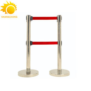 Prezzo all'ingrosso folla barriera di controllo retrattile cintura asta di coda in acciaio inox Post <span class=keywords><strong>Stanchion</strong></span> Post per il centro commerciale - Product Image 5