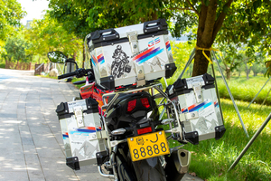 55L+ 35L 铝制摩托车行李箱套装 - 适用于 B-<span class=keywords><strong>M</strong></span>-W R1250GS Adventure R1200GS 重型侧箱顶箱防水行李箱 - Product Image 6
