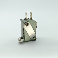 Micro-interrupteur SUDA MX12-10 SPDT 3 broches 16A 250VAC en céramique et plastique étanche IP41 5E4 à levier à rouleau pour montage sur circuit imprimé, appareil électroménager, 50000 cycles