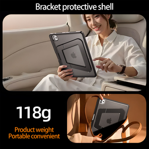 Étui pour tablette professionnelle pour <span class=keywords><strong>iPad</strong></span> Pro M4 13 pouces, étui rigide en acrylique antichoc 2 en 1 avec support caché - Product Image 6