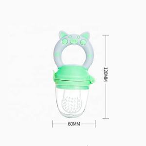 <span class=keywords><strong>Sucette</strong></span> d'alimentation pour bébé en silicone, idéale pour les fruits et légumes frais, distributeur de purée pour nourrissons - Vente chaude - Product Image 6