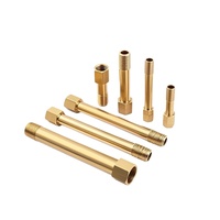 ACR 冷冻系统用黄铜六角接头 - 无铅耐用连接器，带 SAE 螺纹，适用于 HVAC 和冷水机组管道
