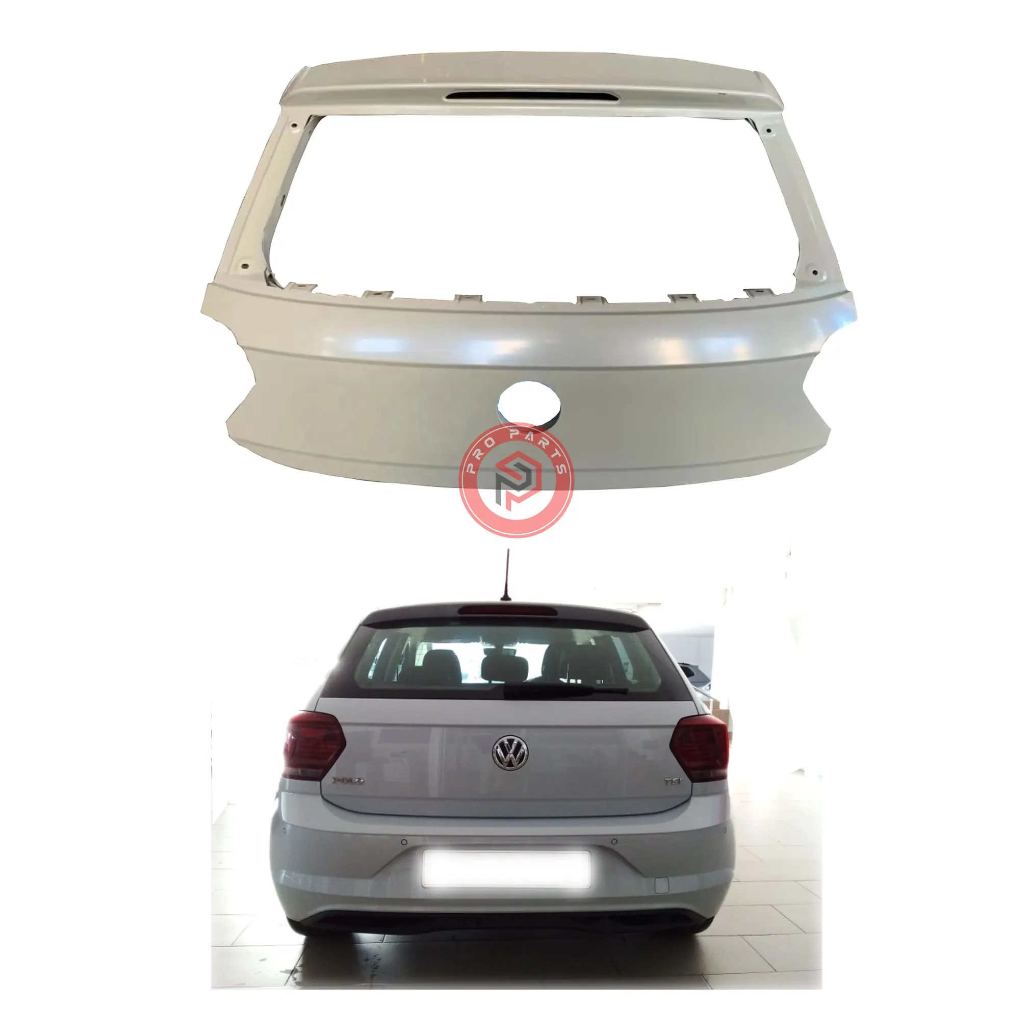 Pro Vw Polo Car Bodyparts Hatchback Tailgate For Vw Polo Oem 2SD827025