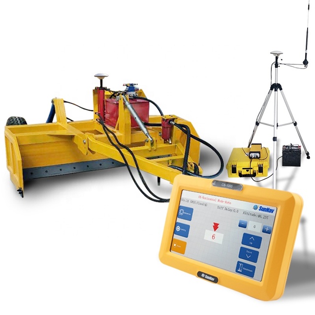 Trimble FieldLevel II System Trimble VerticalPoint RTK Grade Control Land Levelling Project