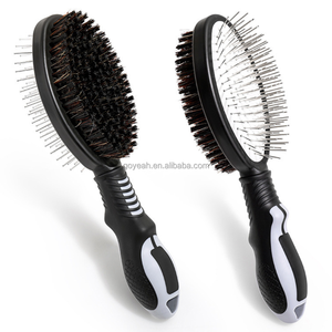 <span class=keywords><strong>Brosse</strong></span> démêlante double face pour animaux de compagnie, poils ultra doux, outils de toilettage pour chiens, chats et chevaux à poils courts ou longs - Product Image 5