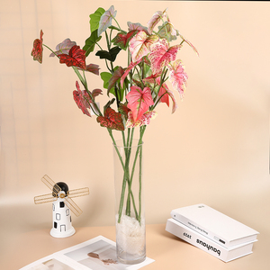 Foglie Artificiali Personalizzate, Fioriture Eleganti, Prodotti All'Ingrosso, Sfondo Autunnale, Foglie Artificiali per Casette <span class=keywords><strong>da</strong></span> Giardino - Product Image 1