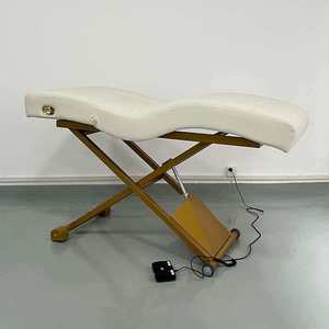 เตียงต่อขนตาไฟฟ้าแบบโค้งหรูหรา ชุดเฟอร์นิเจอร์ร้านเสริมสวย เตียงปักขนตาสำหรับงานเสริมความงาม - Product Image 3