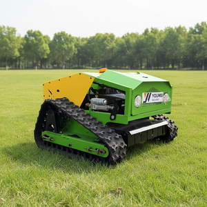 厂家直销遥控卷轴式割草机 花园履带式割草机 汽油割草机 带CE认证 - Product Image 4