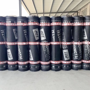 Membrana Asfáltica Modificada con SBS y Revestimiento de Película de PE, Lámina Impermeable Resistente a Regiones Frías para <span class=keywords><strong>Metro</strong></span> Subterráneo y Garajes - Product Image 6