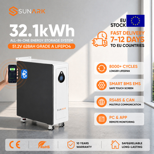 Sunark Large Capacity 30KWh Solar <b>System</b> House Lithium Ion LFP Battery 51.2V 560Ah CAN Communication Home <b>Energy</b> <b>Storage</b> Battery - Product Image 1