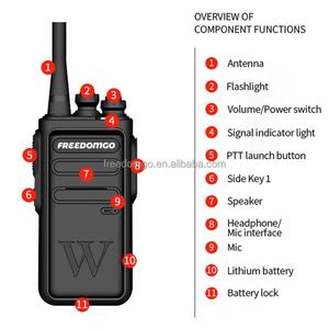 Radio Móvil Walkie-Talkie Freedomgo FM-X200 de 16 Canales UHF 400-470MHz, Alcance de 5 km, Potencia de Salida de 5W, Fácil de Usar - Product Image 3