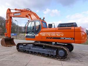 รถขุดไฮดรอลิกตีนตะขาบ Doosan DX340LC มือสองคุณภาพสูงจากเกาหลี พร้อมเครื่องยนต์ ปั๊ม ได้รับการรับรองมาตรฐาน EPA CE สำหรับงานก่อสร้างและขุดเจาะ - Product Image 3