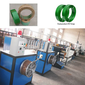 Automatische Plastic Pp <span class=keywords><strong>Pet</strong></span> Riem Maken Machine Verpakking Tape Band Band Productielijn - Product Image 3