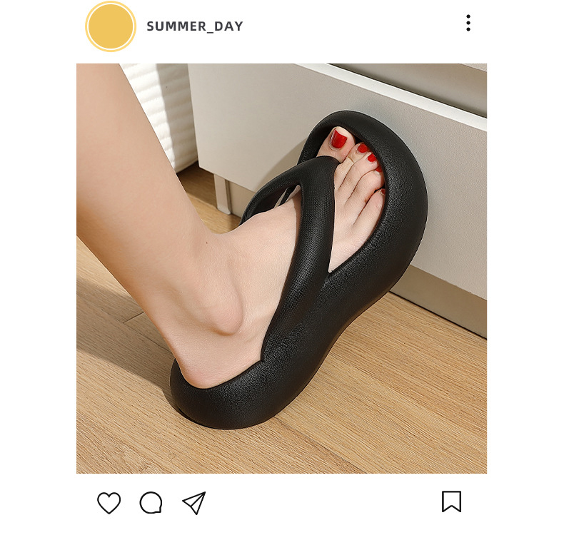 Summer Beach Slippers Fashion Casual Flip-flops Comfortable Soft Sole EVA Filp Flops Shoes