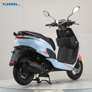 Scooter à essence Yunrontech EEC COC, nouveau style EVA 125CC, système EFI, frein à disque, vitesse maximale 85 km/h, couleur orange - Product Image 6