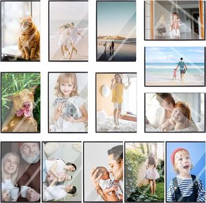 Cadre photo magnétique personnalisé en PVC avec pochette pour photos, aimants pour réfrigérateur, cadre photo magnétique pour réfrigérateur - Product Image 5