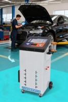 Aomai 2025 WX9800 - Máquina Limpiadora de Radiadores de Coche Automática y Conveniente, Equipo de Lavado de Refrigerante del Radiador del Motor