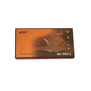 New <span class=keywords><strong>X9</strong></span> + Pro 2 AMOLED 2 Inch Màn Hình Lớn Smartwatch <span class=keywords><strong>X9</strong></span> Cộng Với Pro2 Dual <span class=keywords><strong>Band</strong></span> Series 8 9 NFC Chatgpt Bluetooth Gọi Đồng Hồ Thông Minh - Product Image 1