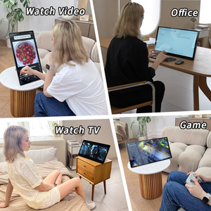 Capacitive Touch Screen 21.5" Ultra-Thin Full HD 60Hz Portable Gaming Monitor With Built-in <b>Speaker</b> Type-C 100% SRGB Dual Screen - Product Image 2