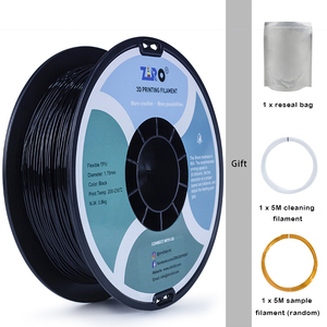 ZIRO 3D Filament <span class=keywords><strong>TPU</strong></span> PETG 1.75mm 95A <span class=keywords><strong>Shore</strong></span> Dureté Adhérence élevée de la couche pour les prototypes fonctionnels Filament d'impression 3D <span class=keywords><strong>TPU</strong></span> flexible - Product Image 5