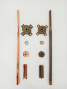Tùy chỉnh sấm sét bảo vệ đồng sét dây dẫn arrester sét <span class=keywords><strong>Rod</strong></span> cho xây dựng - Product Image 3