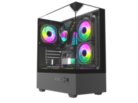 Ordinateur de bureau de jeu de haute qualité avec vue sur la mer, ordinateur de jeu ATX/MATX, boîtier d'ordinateur et cabinet d'ordinateur