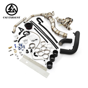 Collecteurs d'échappement turbo CSZ de haute qualité pour <span class=keywords><strong>BMW</strong></span> S58 M2 G87 M3 G80 M4 G82 3.0T Performance SS304 Kit de collecteurs turbo simples - Product Image 3
