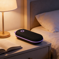 Haut-parleur de sommeil à bruit blanc portable rechargeable à batterie, haut-parleur basse F15 5W, idéal pour les cadeaux, utilisation mobile et intérieure