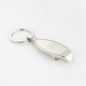 Logotipo personalizado Mini abridor de botellas de titanio llavero novedad tiburón pez pesca Metal abrebotellas llavero - Product Image 5