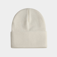 Unisex thermische gebreide beanie met 3D logo borduring, ideaal voor sport, reizen, wandelen en gebruik bij koud weer