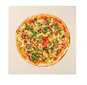 Pierre à pizza rectangulaire jetable de haute qualité 380*300*15mm pierre de cuisson en <span class=keywords><strong>cordiérite</strong></span> quantité de stock - Product Image 4