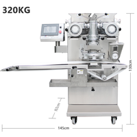 Machine à encrustation multifonctionnelle pour biscuits, kubba, mochi, tarte, maamoul, coxinha, boules énergétiques, équipement automatique pour desserts et en-cas