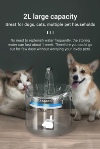 2L tự động mèo đài phun nước với Plug-in điện sinh thái thân thiện tự động lưu thông đài phun nước - Product Image 5