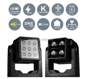TIITEE RGB Laser suivre Spot scène lumières Mini araignée Double lames tête mobile effet <span class=keywords><strong>de</strong></span> lavage DMX512 mariage DJ boîte <span class=keywords><strong>de</strong></span> <span class=keywords><strong>nuit</strong></span> - Product Image 2