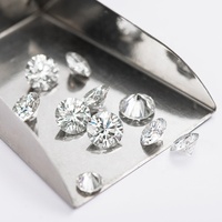 Diamante de Moissanita de Corte Excelente Color DEF VVS con Certificado GRA, Moissanitas Sueltas de 1ct 2ct 3 Quilates, Precio del Diamante de Moissanita Blanco
