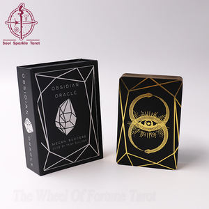 Cartes de tarot personnalisées estampées à l'or à imprimer Jeux d'<span class=keywords><strong>oracle</strong></span> personnalisés imprimés en grande taille - Product Image 6