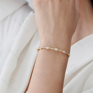 Famous Luxury Designers Jewelry Evil Eye Diamond Designer <strong>Bangle</strong> <strong>Bracelet</strong> - Product Image 5