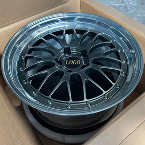 2 chiếc 5x112 5x114.3 5x120 thể thao giả mạo đánh bóng môi đen mặt bánh xe vành cho BMW M2 M3 M4 E36 E46 Mercedes Audi Porsche 911 997 - Product Image 2