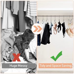Porte-soutiens-<span class=keywords><strong>gorge</strong></span> en métal durable avec crochets et pinces Cintres pour enfants à la mode Lingerie Shop Display Hanger - Product Image 5