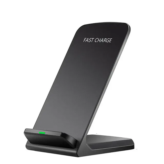 2020 New Design for iPhone 11 wireless charger stand 10W fast charging custom logo mobile phone universal qi wireless charger