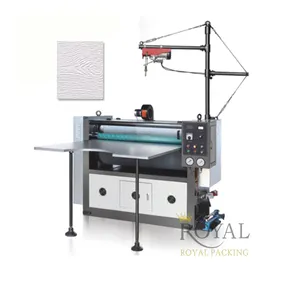RYWJ-A Automatic Paper Embossing Press Machine for cardboard Sheet embosser