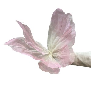 Decoraciones de Mariposas Realistas Populares para Escaparates de Centros Comerciales, Accesorios de Boda Iridiscentes de Organza Estilo Monet - Product Image 5